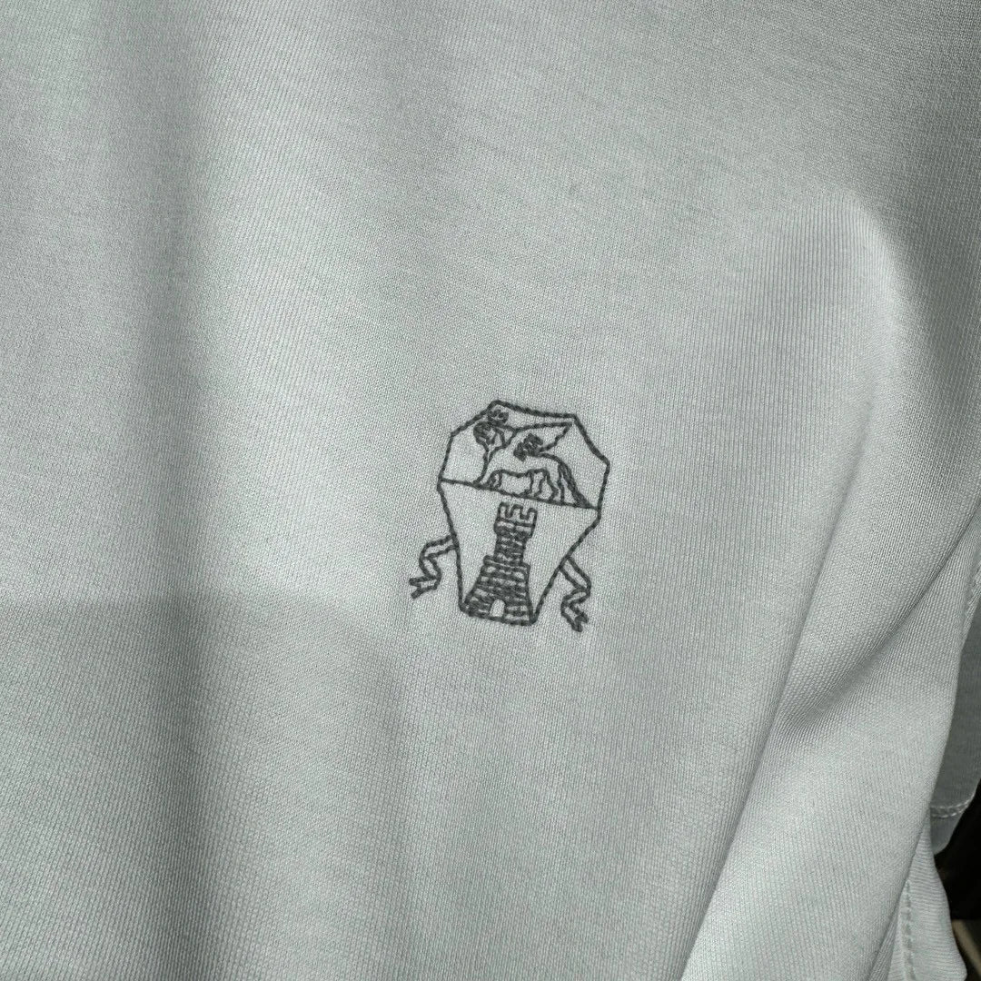 Italy BC men's summer new cotton fabric fashion versatile casual, bottoming shirt short-sleeved T-shirt
