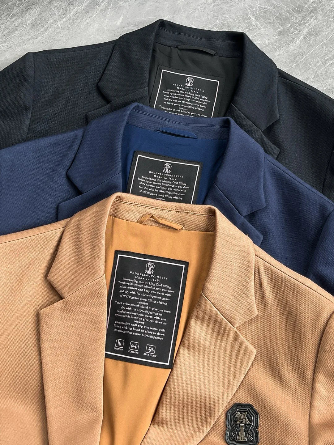 Italy BC men's spring and summer new modal non-ironing anti-wrinkle fashion casual old money style casual suit jacket