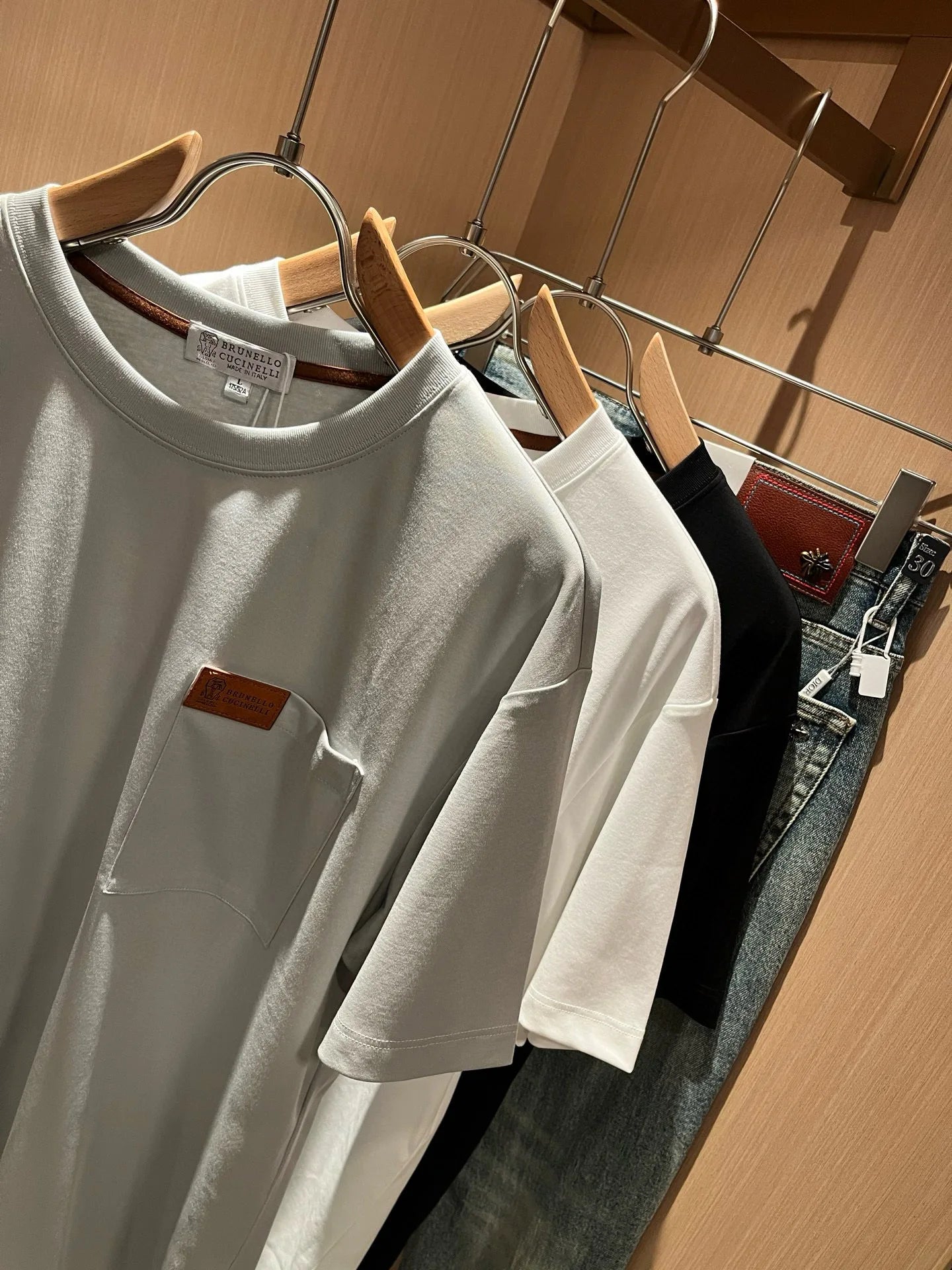 BC Men's Clothing 25 Summer New Cotton Sweat-absorbing Breathable Fashion Casual Old Money Wind Crew Neck Short Sleeve T-Shirt