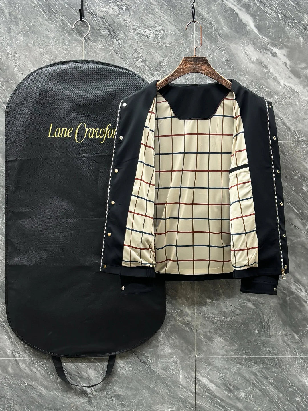 Italian LP old money style men's spring new woven trench coat simple fashion casual old money style jacket