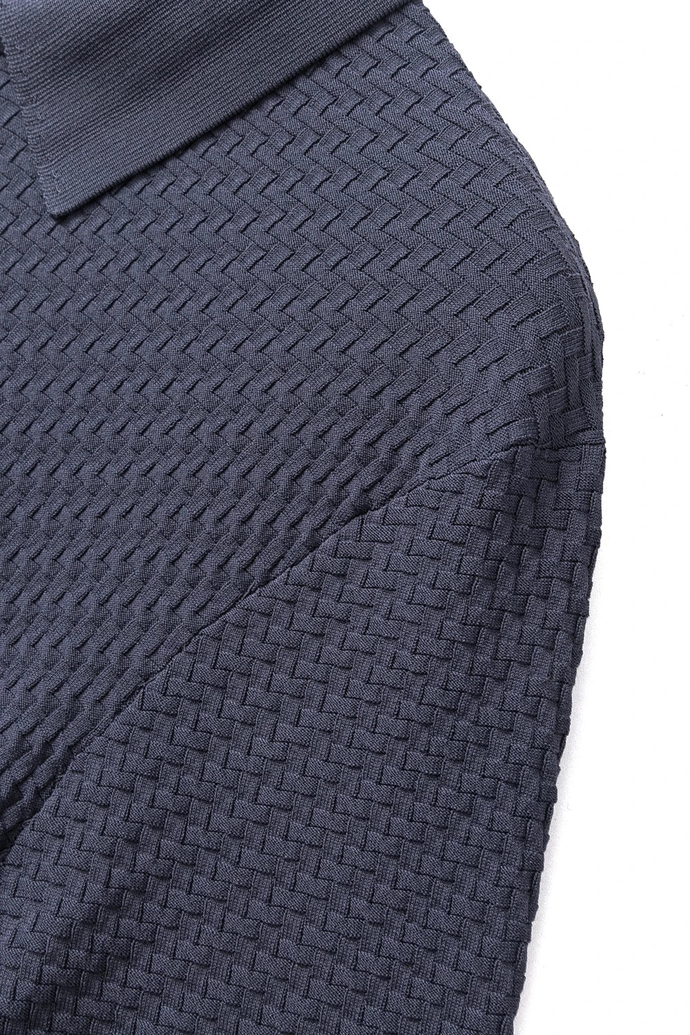 2025 summer new high-end business casual elastic breathable cool short-sleeved polo shirt