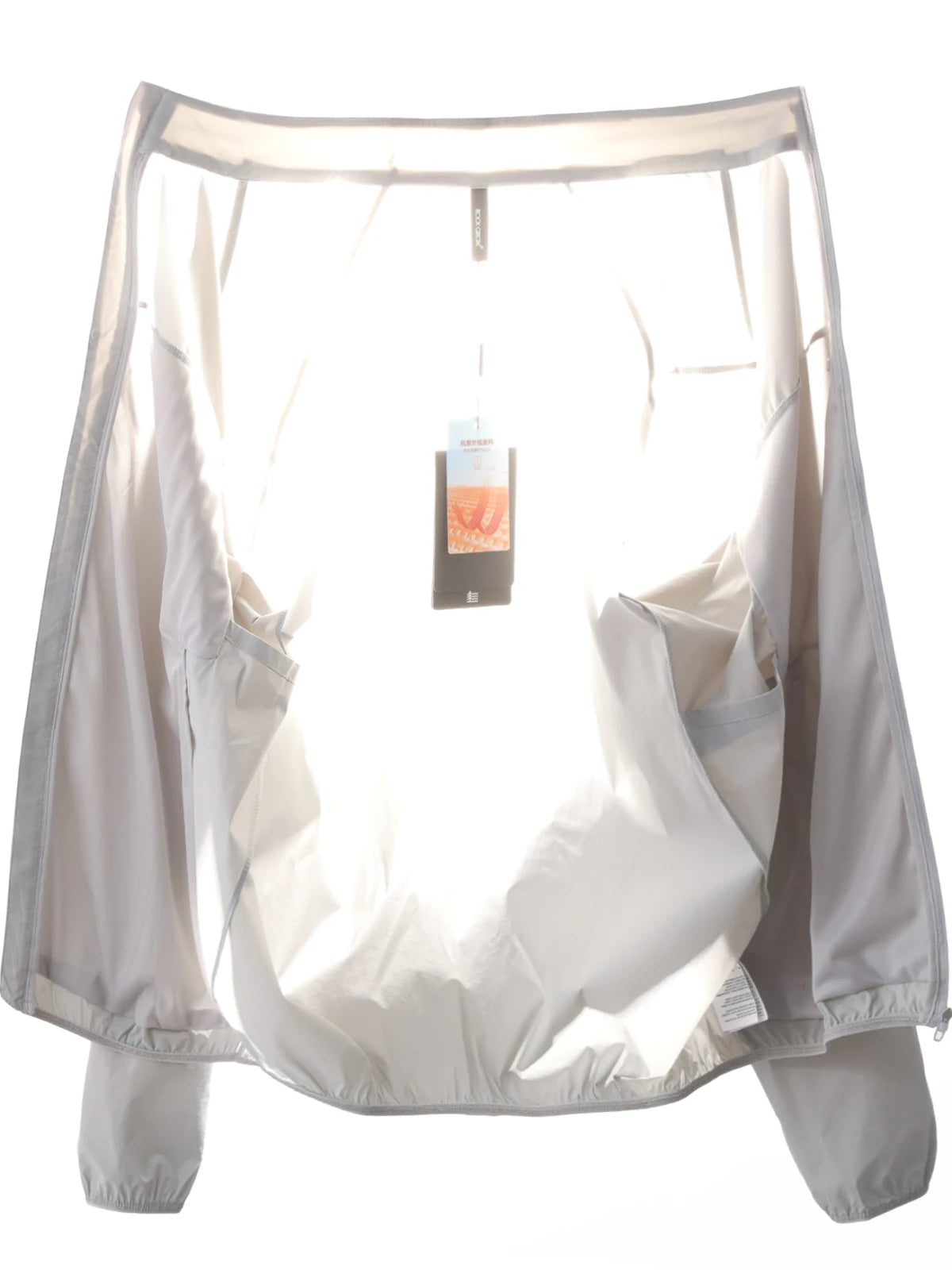 2025 summer new men's outdoor camping travel three-proof sunscreen jacket light breathable stand-up collar jacket