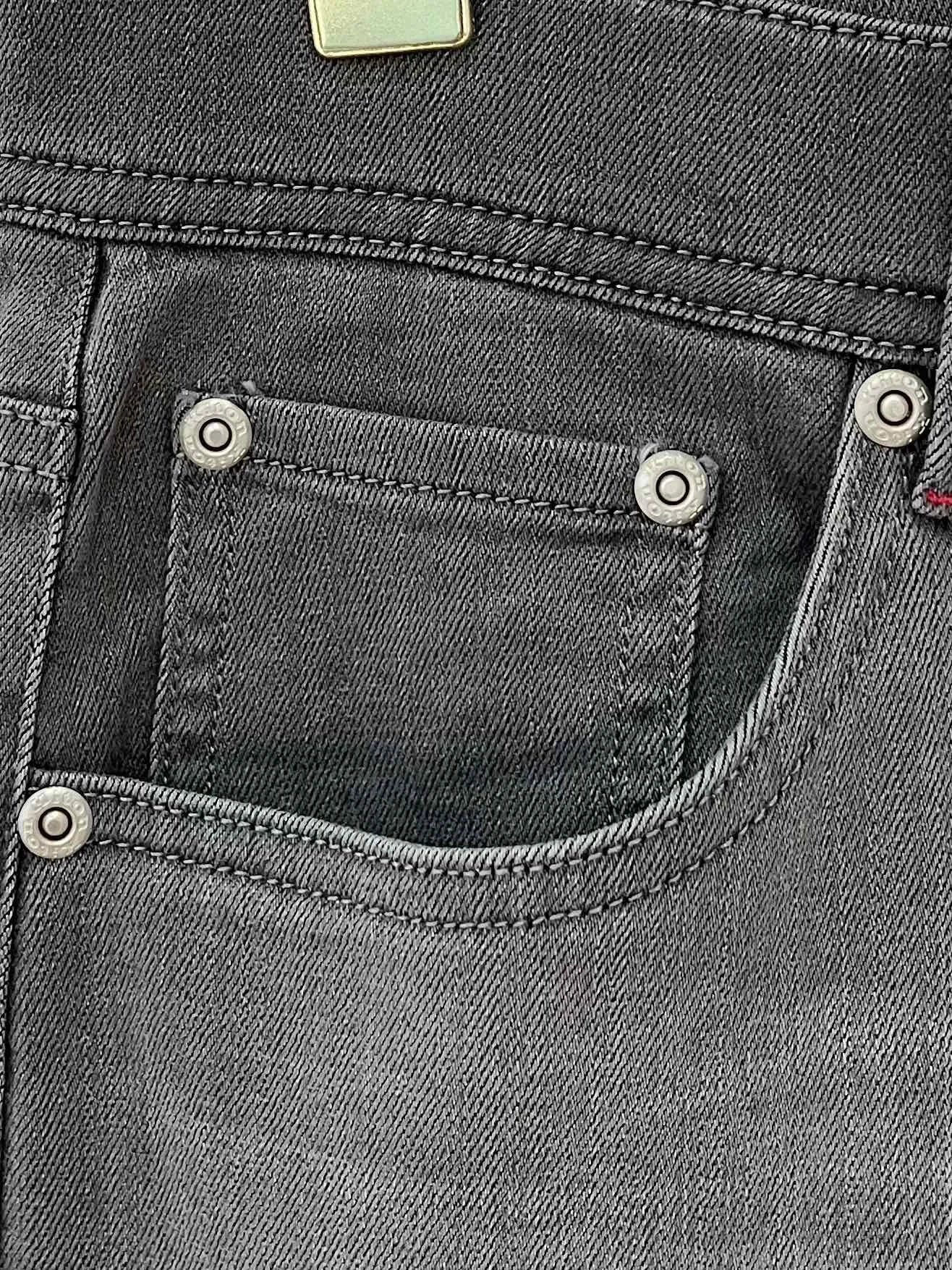 25 spring and summer new Italian kiton chiton solid color fashionable versatile slim-fitting small feet men's casual jeans