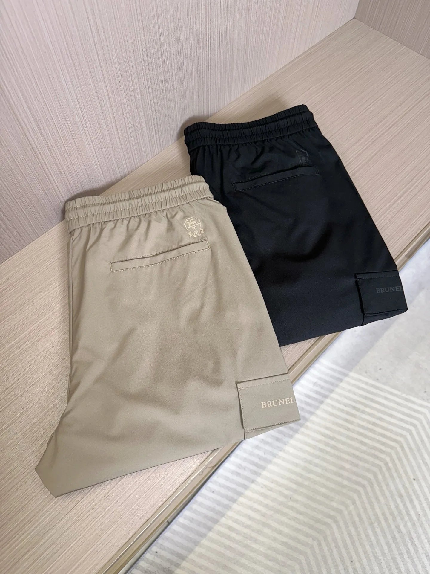 BC men's clothing 25 spring and summer new breathable tooling pockets simple fashion old money wind small straight casual pants