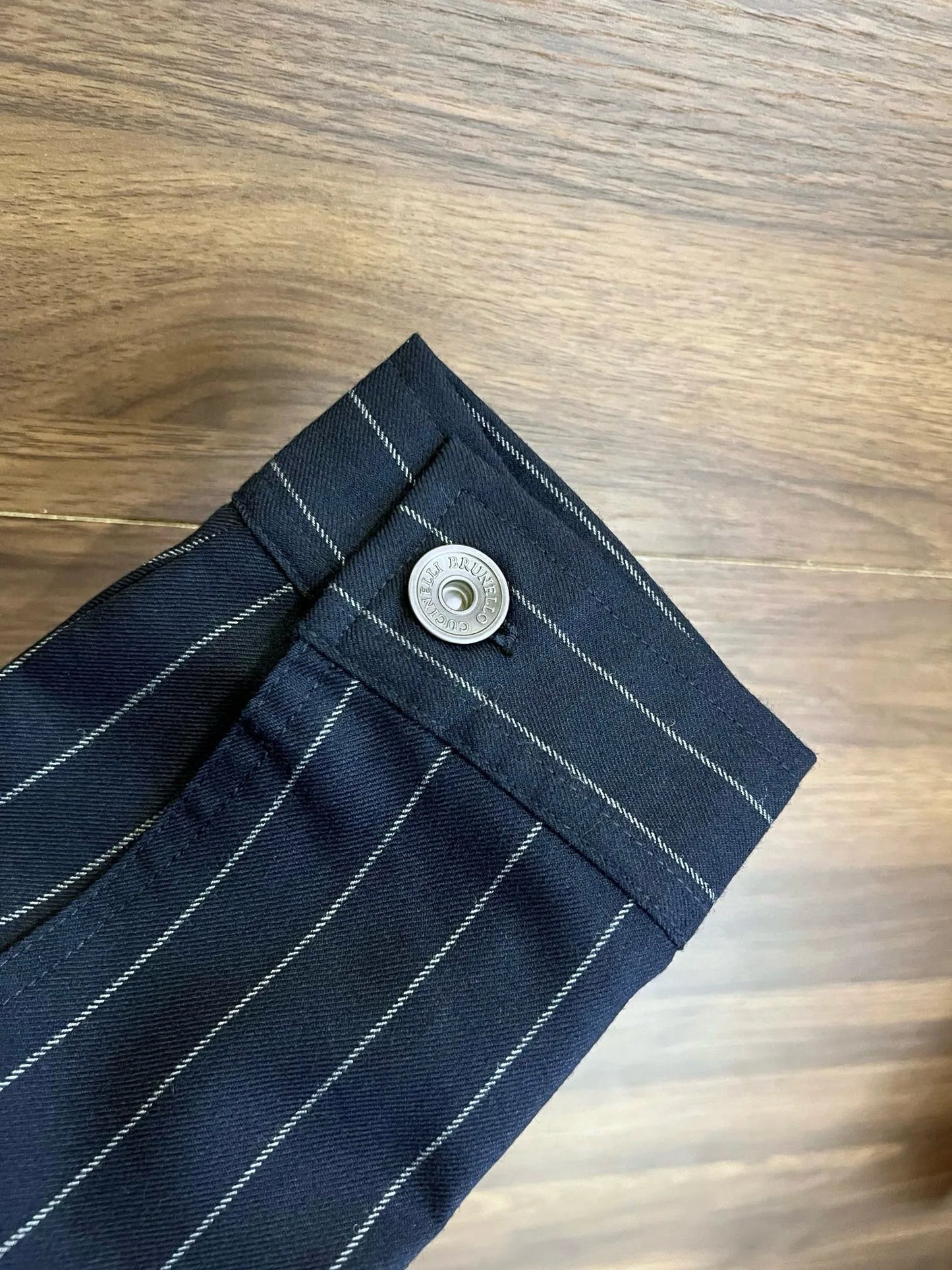 Italy BC old money style men's clothing 24 autumn and winter new wool material striped fashion business casual jacket