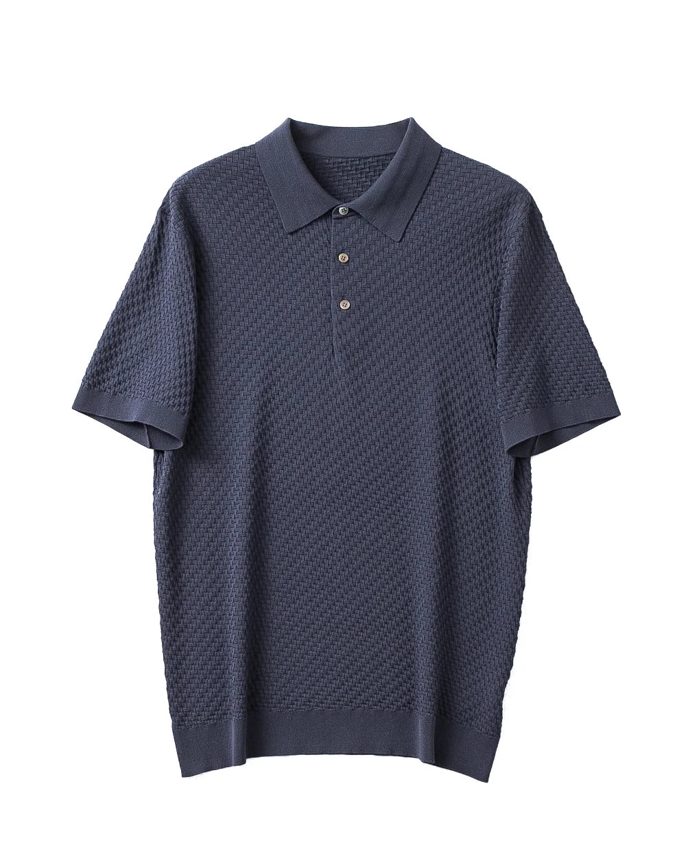 2025 summer new high-end business casual elastic breathable cool short-sleeved polo shirt
