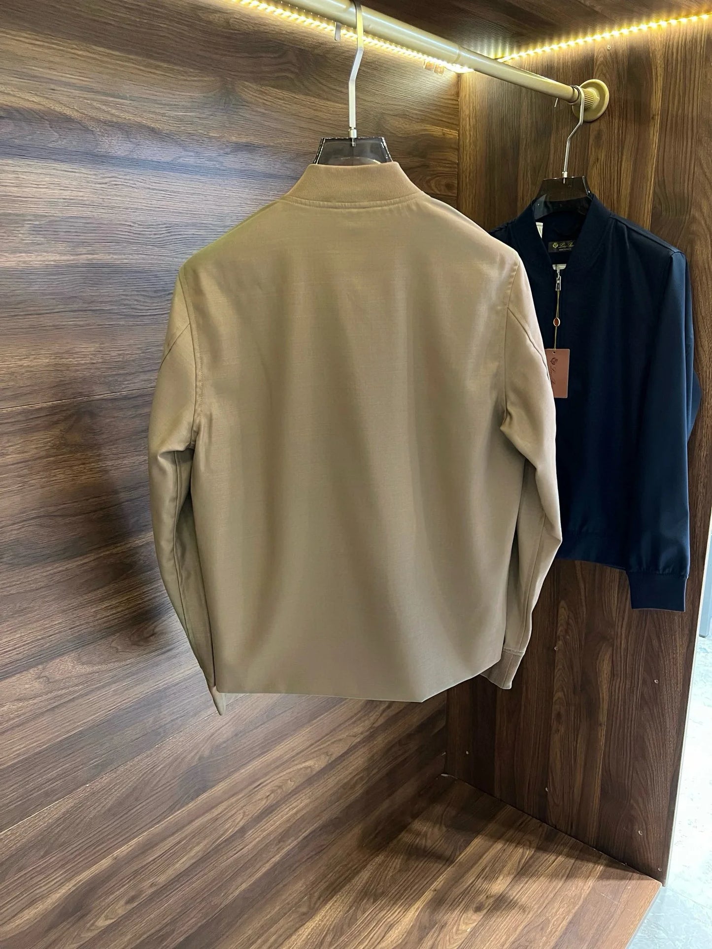 Italian LP men's autumn and winter new wool warm fashion light luxury jacket