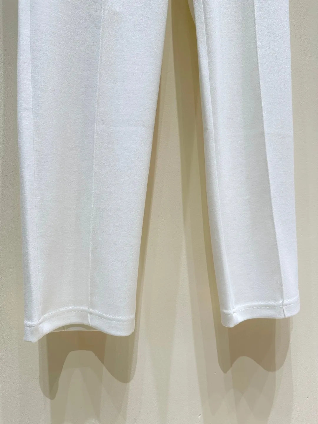 LP Old Money Wind Tencel Cotton Blended Elastic Waist Straight Leg Wide Leg Casual Pants