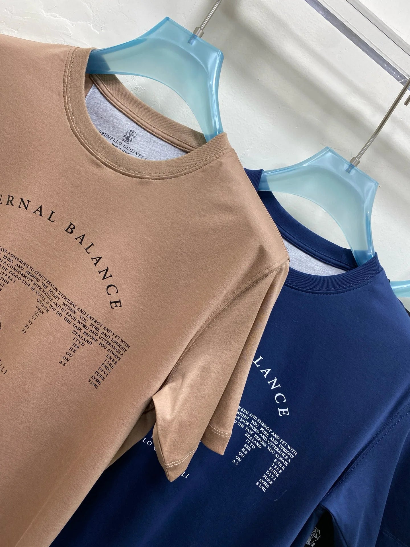 Italian BC men's clothing, summer new long-staple cotton breathable simple fashion casual round neck short-sleeved T-shirt