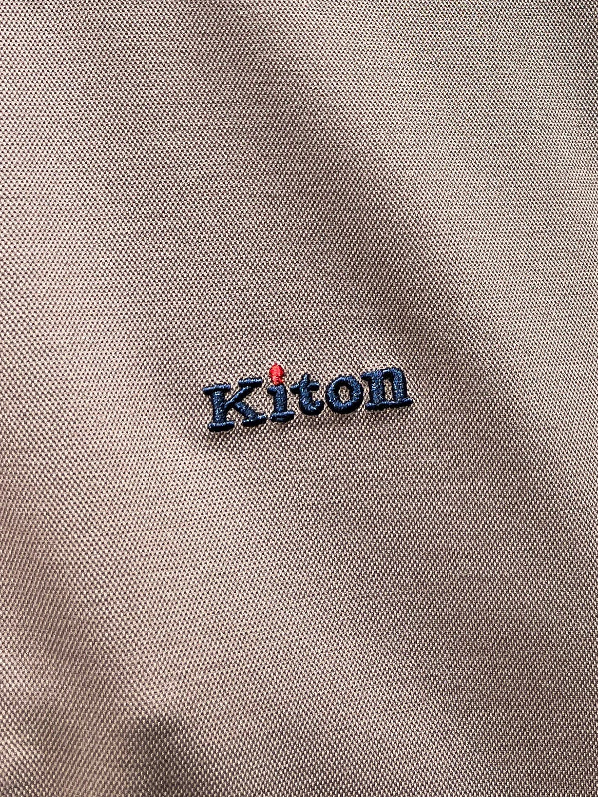 Summer kiton Chiton embroidered men's lapel short-sleeved solid color simple fashion versatile casual POLO shirt