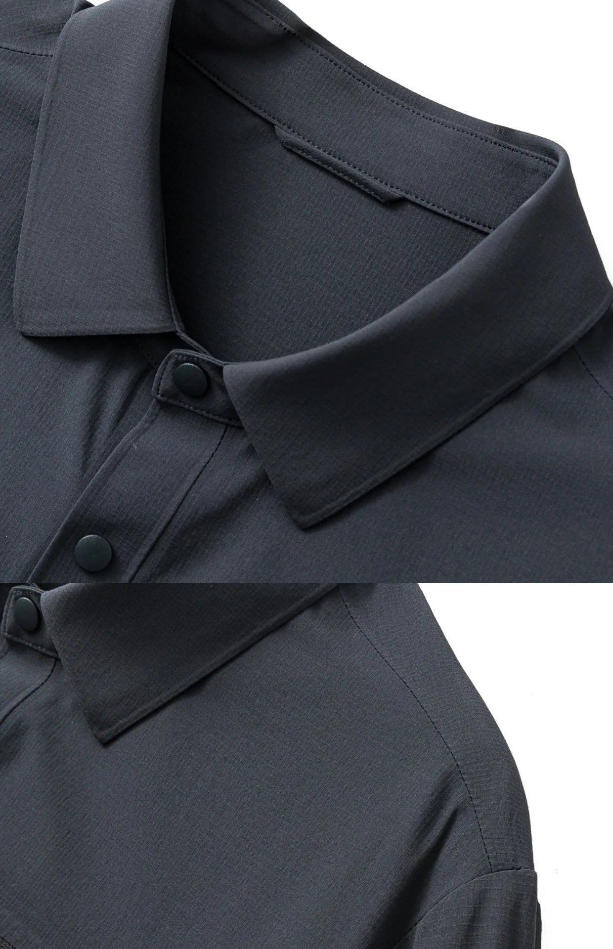 2025 Early Spring New Men's City Outdoor Commuter Business Casual Shirt Light and Thin Jacket