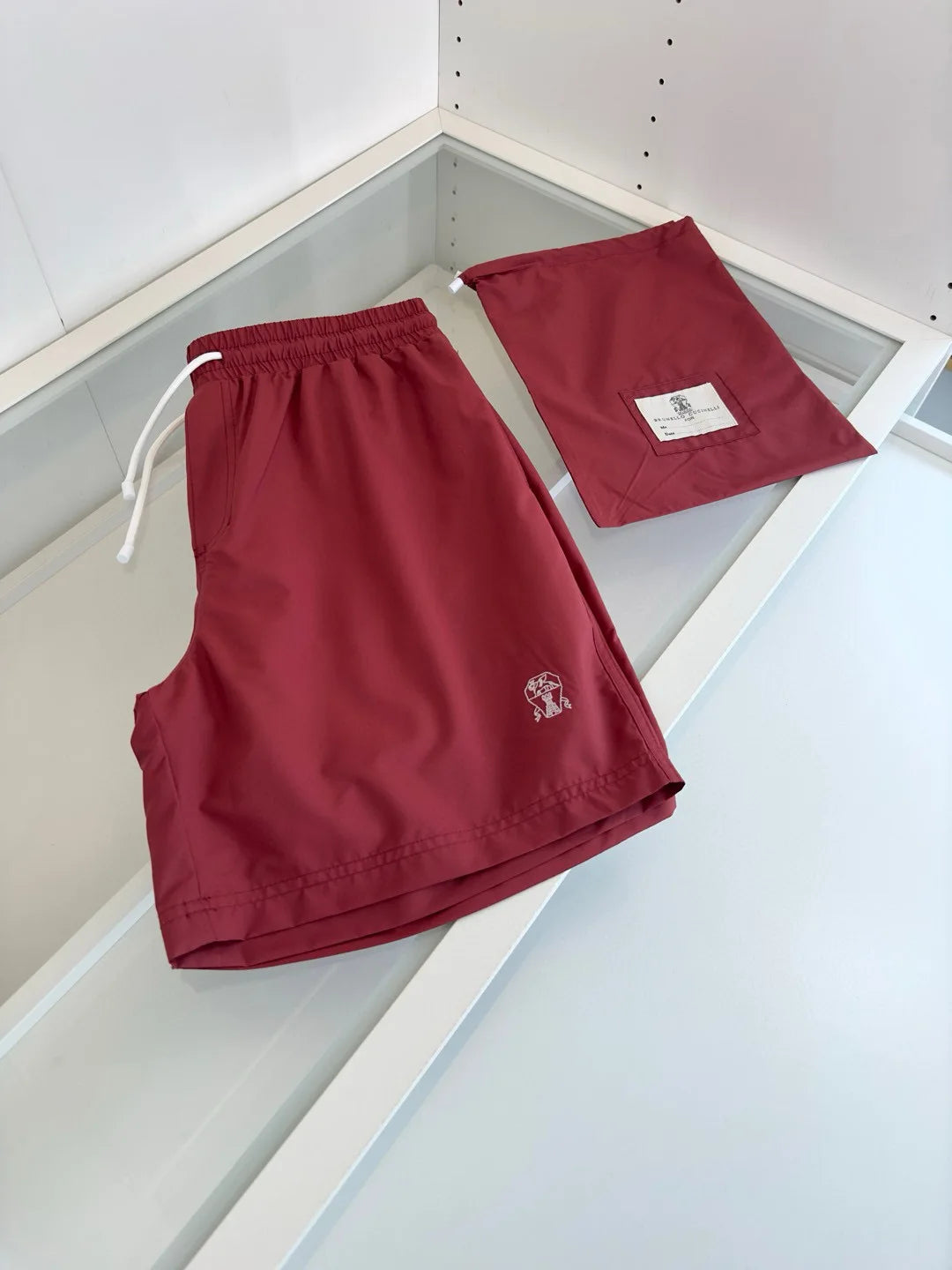 Italy BC men's summer new quick-drying breathable fashion casual old money style convenient gift bag casual beach shorts