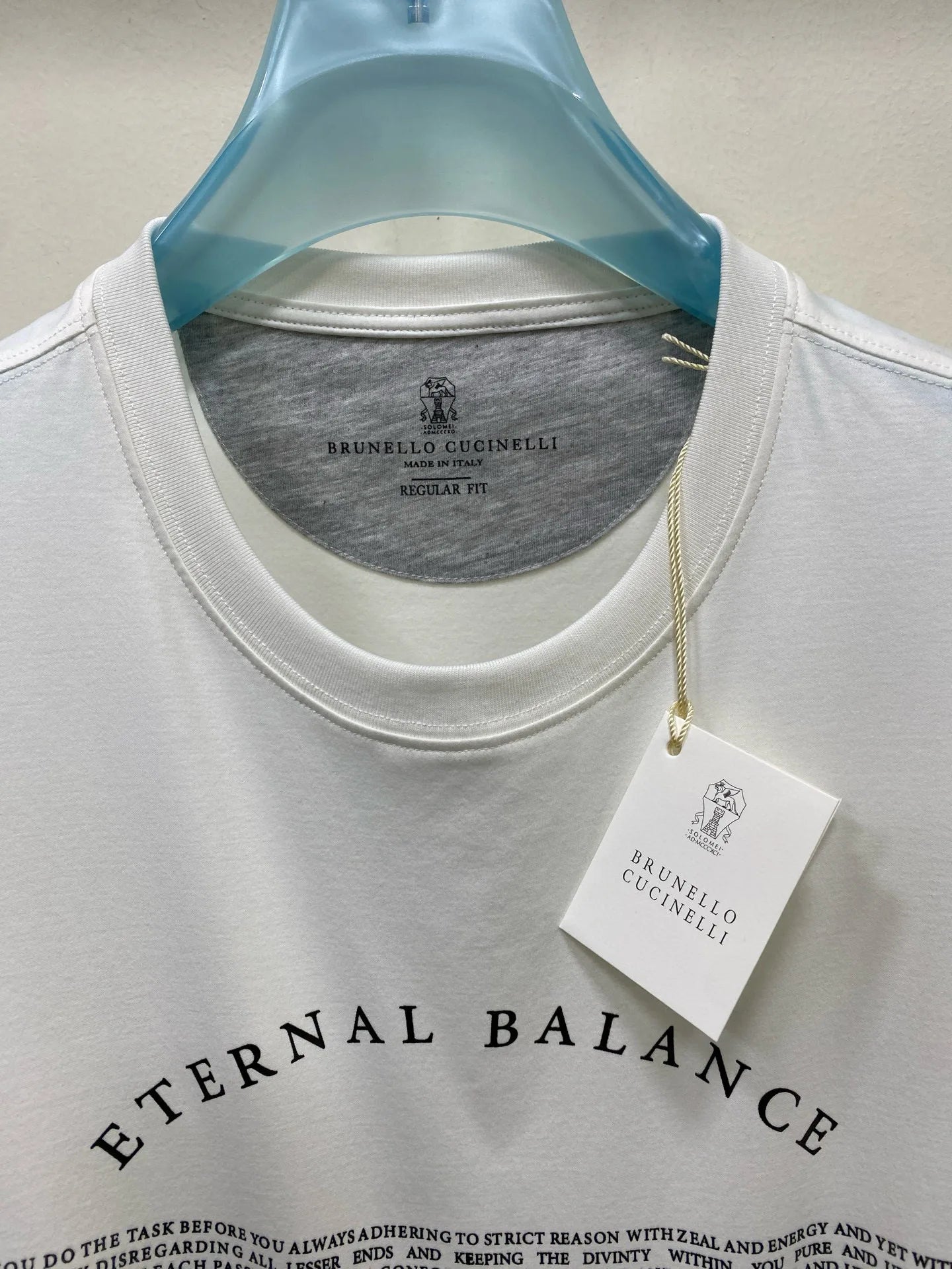Italian BC men's clothing, summer new long-staple cotton breathable simple fashion casual round neck short-sleeved T-shirt