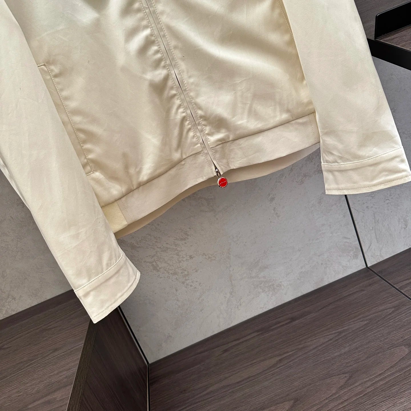 2025 spring new kiton chiton men's long-sleeved flight suit fashion versatile lapel solid color jacket
