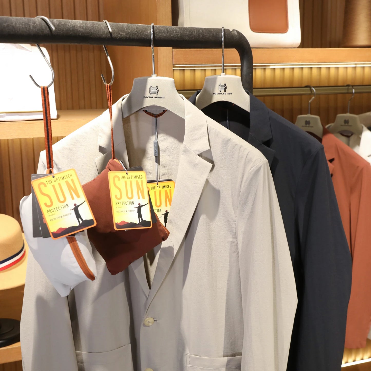 ZZ spring and summer new men's business casual quick-drying storage sunscreen casual blazer
