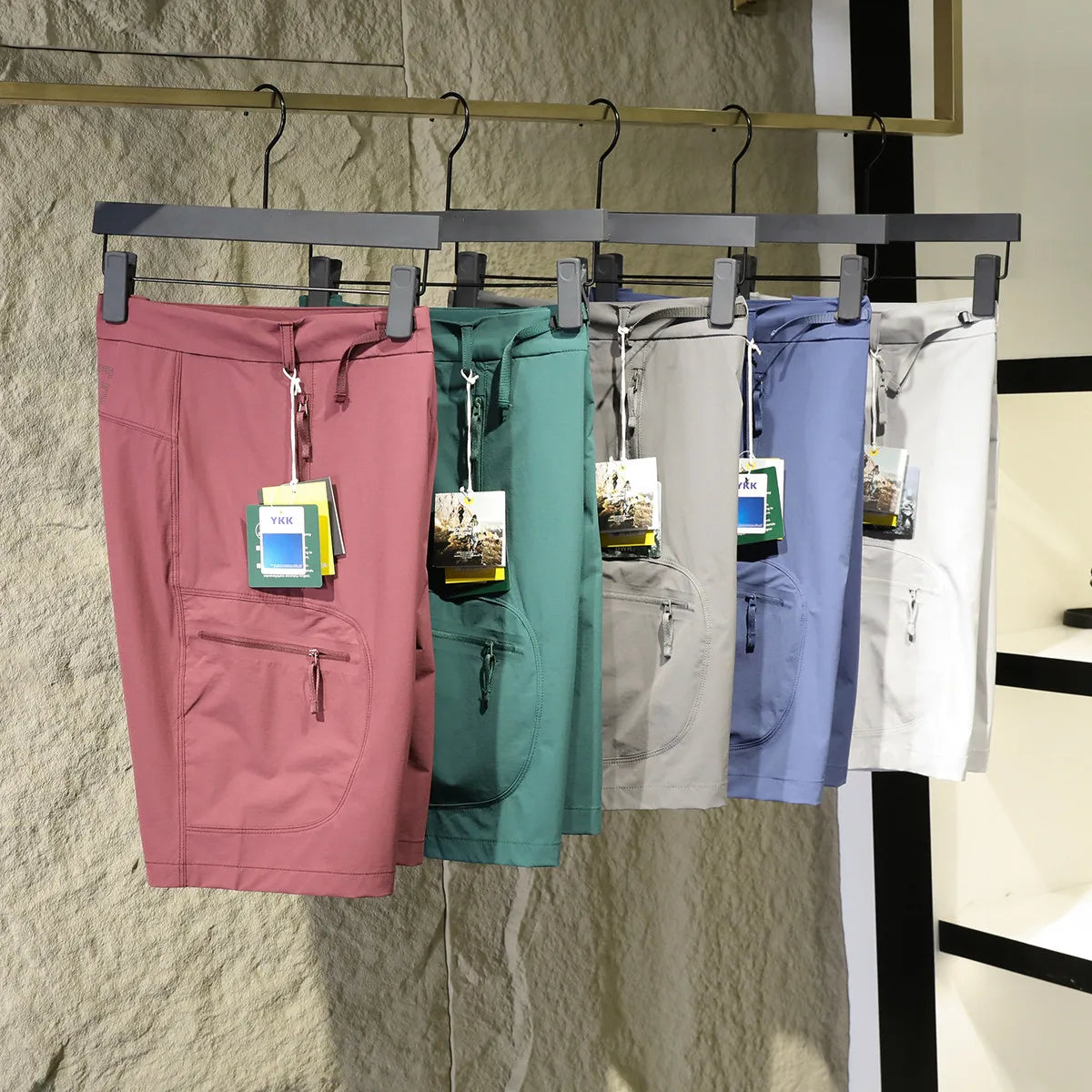 Summer new tooling wind quick-drying shorts men's sports casual pants urban outdoor
