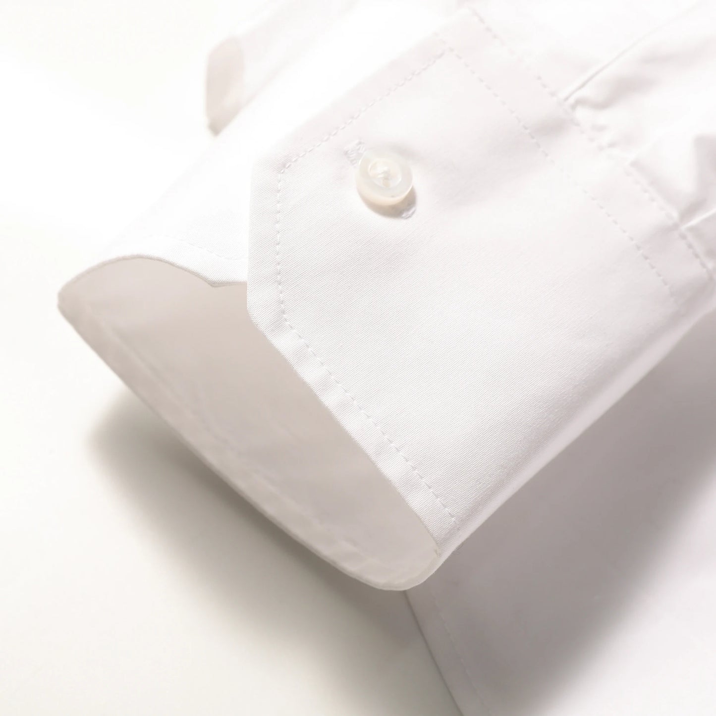 2025 spring new men's light luxury old money style business casual long-sleeved shirt 100% cotton breathable shirt