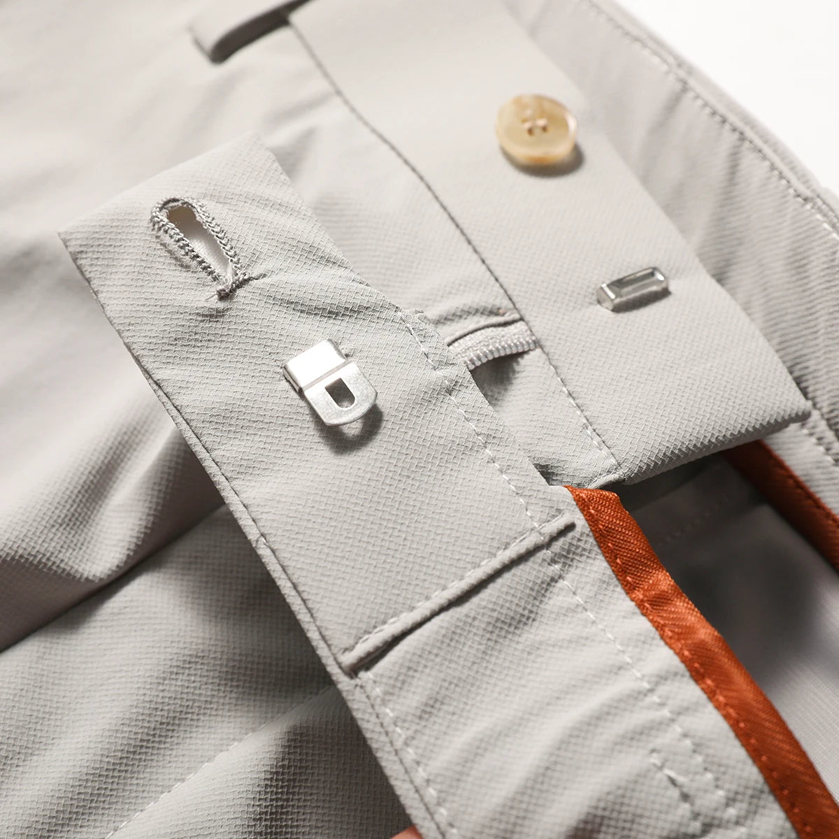 Italian light luxury ZZ 2025 summer new business casual trousers elastic three-proof anti-wrinkle quick-drying trousers