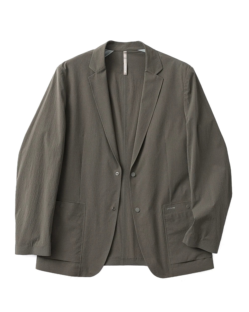 Spring and summer new men's light business leisure high-end urban outdoor breathable three-proof pressure rubber suit