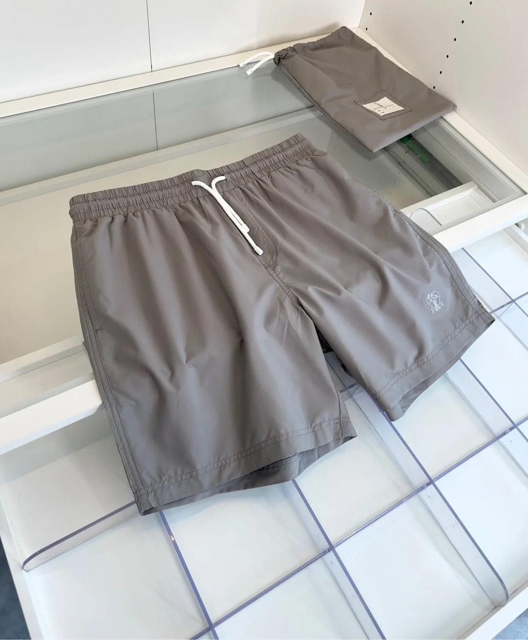 Italy BC men's summer new quick-drying breathable fashion casual old money style convenient gift bag casual beach shorts