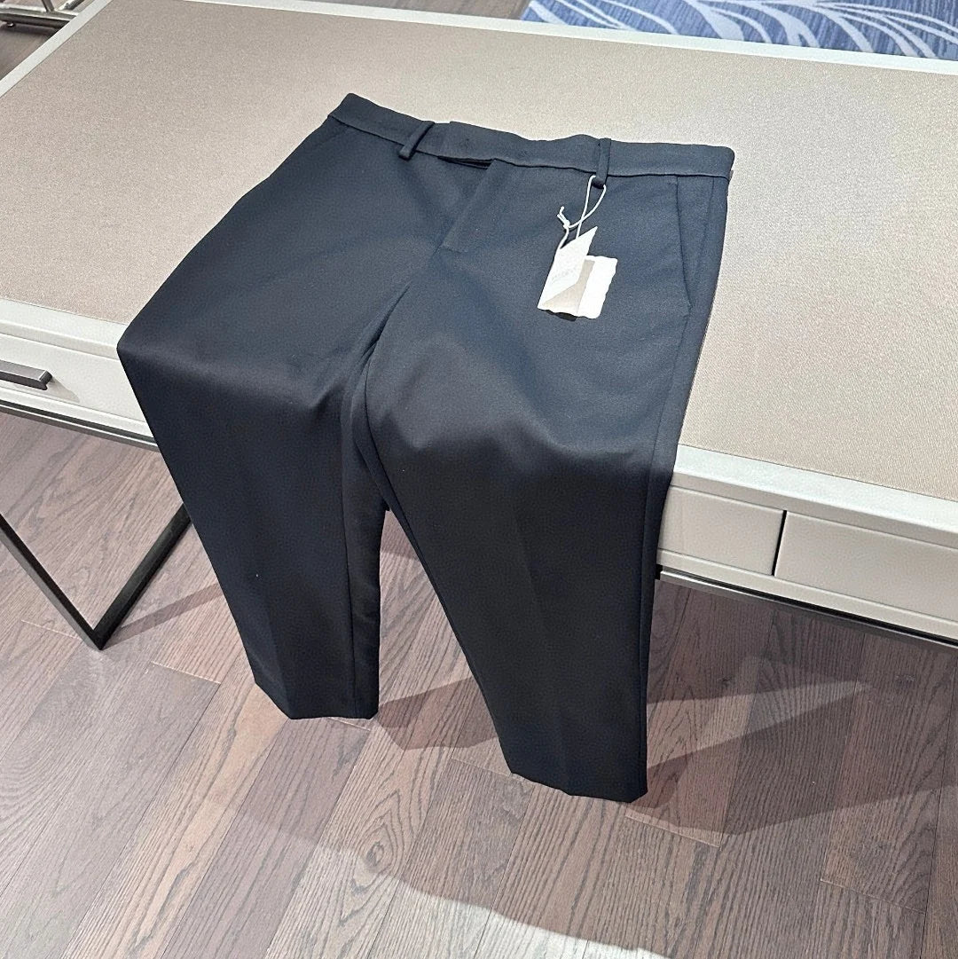 Italian BC vintage style men's 25 summer business simple and versatile straight leg casual trousers
