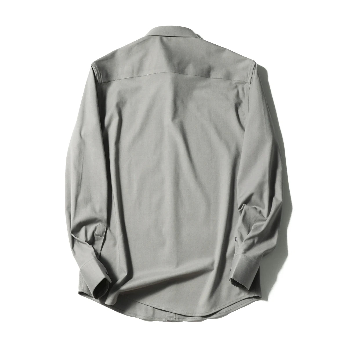Premium old money style, spring and autumn new modal wool blended long-sleeved shirt business casual shirt