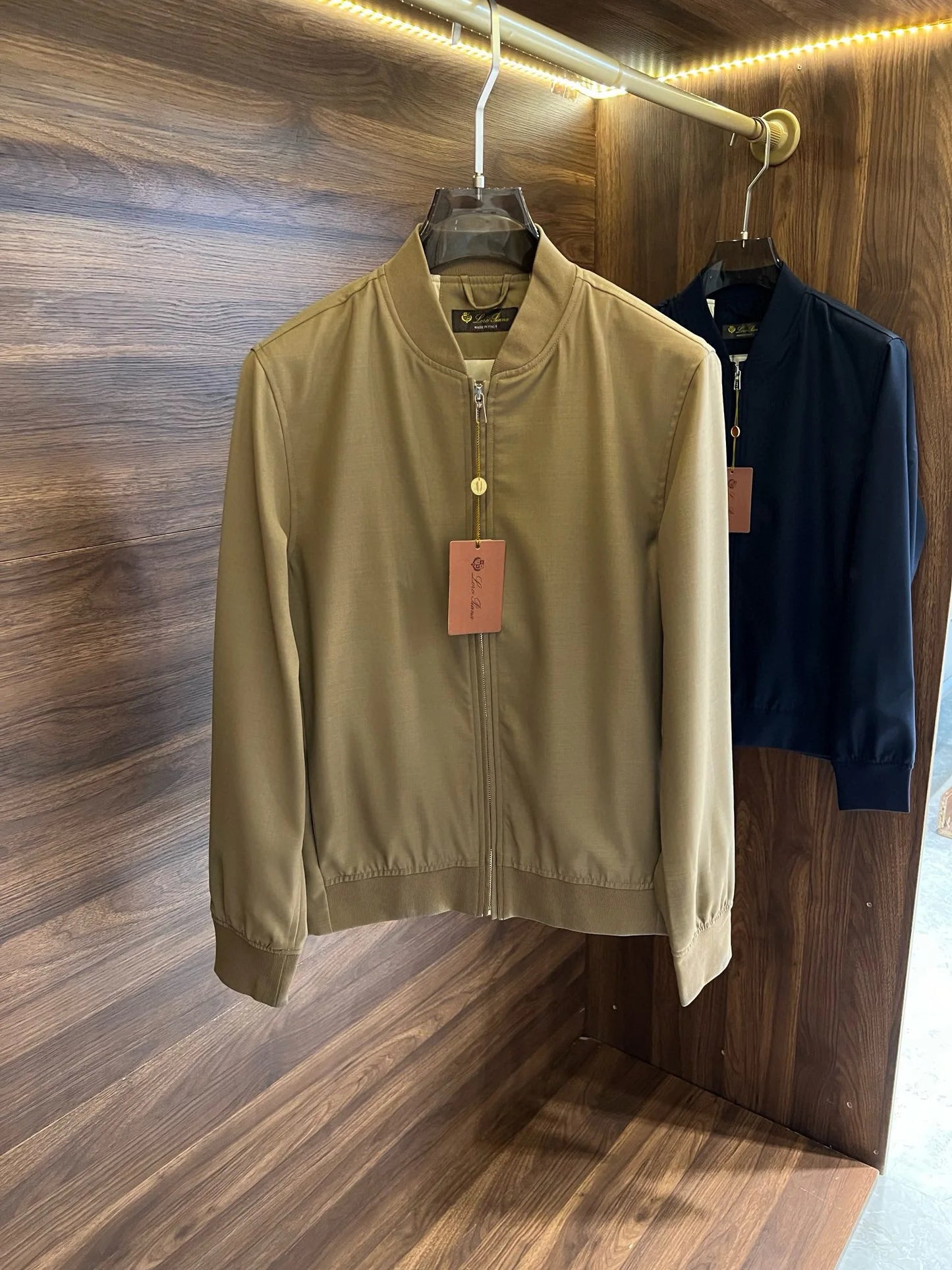 Italian LP men's autumn and winter new wool warm fashion light luxury jacket