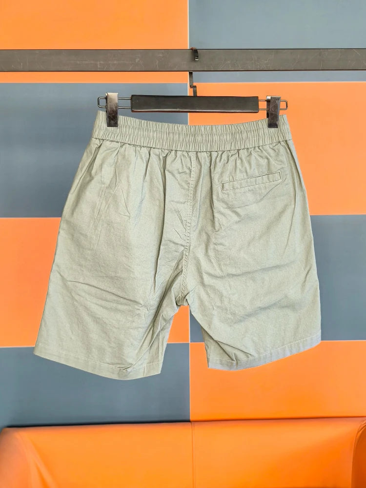 Italy BC men's clothing 25 summer new linen cotton breathable versatile fashion casual old money wind five-point shorts