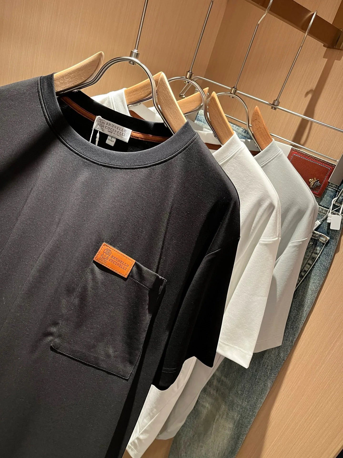 BC Men's Clothing 25 Summer New Cotton Sweat-absorbing Breathable Fashion Casual Old Money Wind Crew Neck Short Sleeve T-Shirt