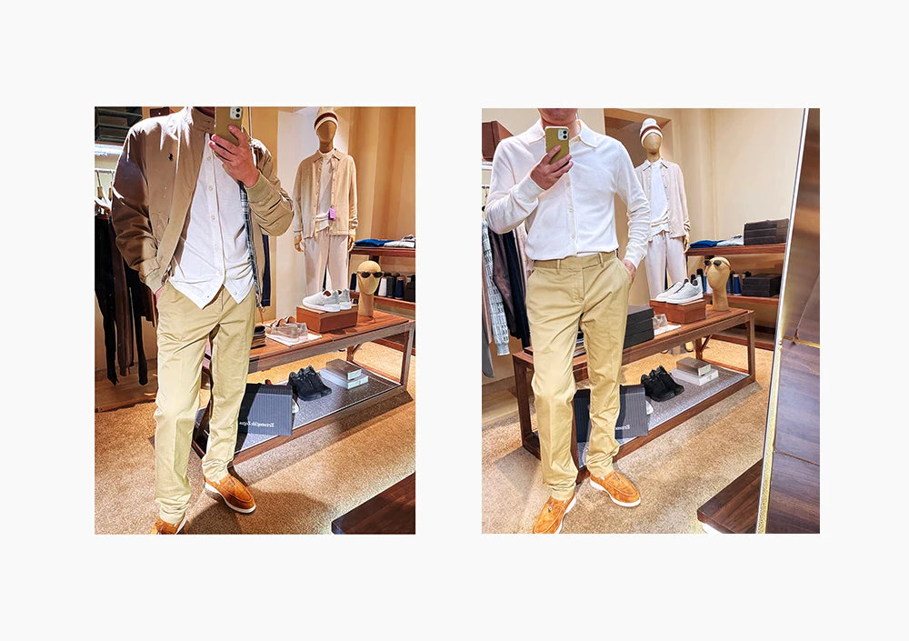 Autumn and winter business high-end mulberry silk long-sleeved shirt men's wool knitted cardigan sweater