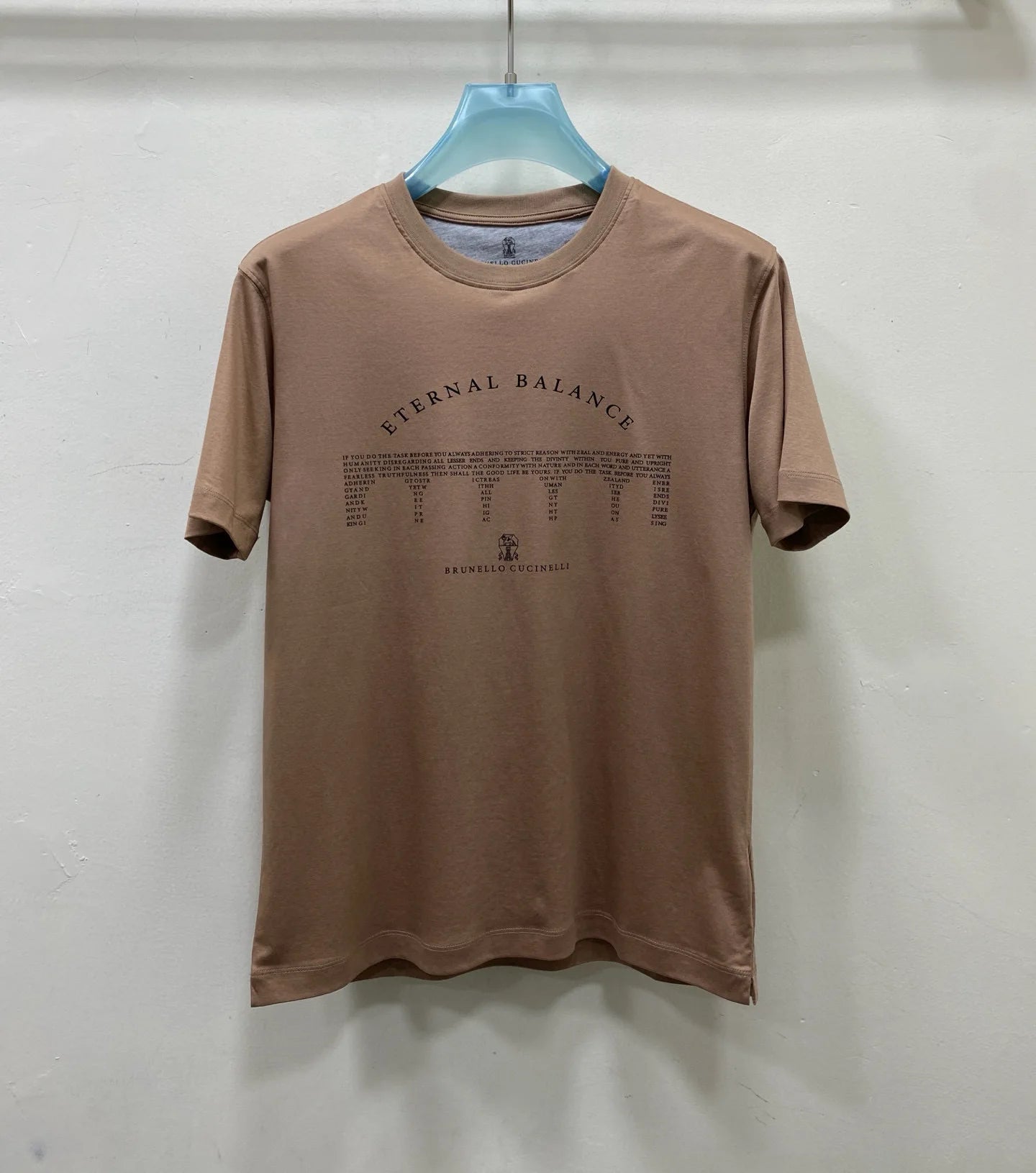 Italian BC men's clothing, summer new long-staple cotton breathable simple fashion casual round neck short-sleeved T-shirt