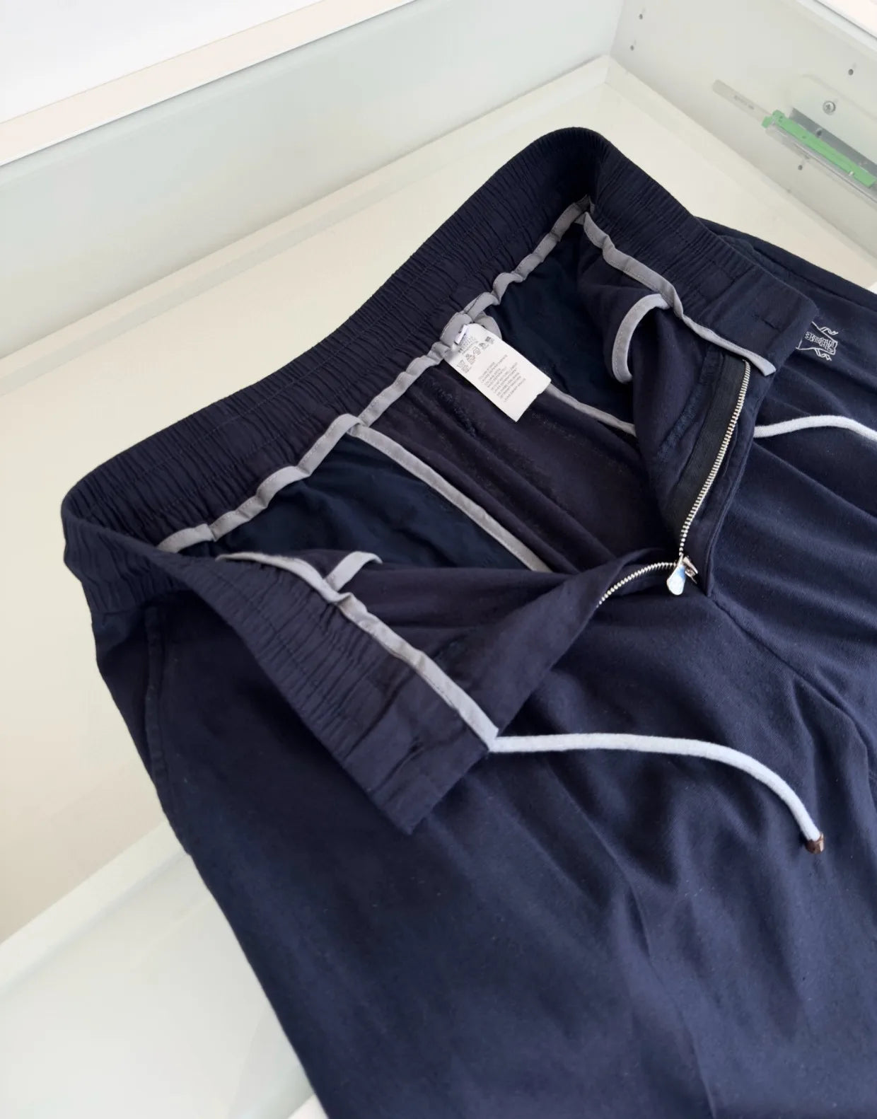 BC 25 Spring/Summer New Linen Sweat Absorbing Breathable Simple Fashion Old Money Style Straight Tube Casual Pants