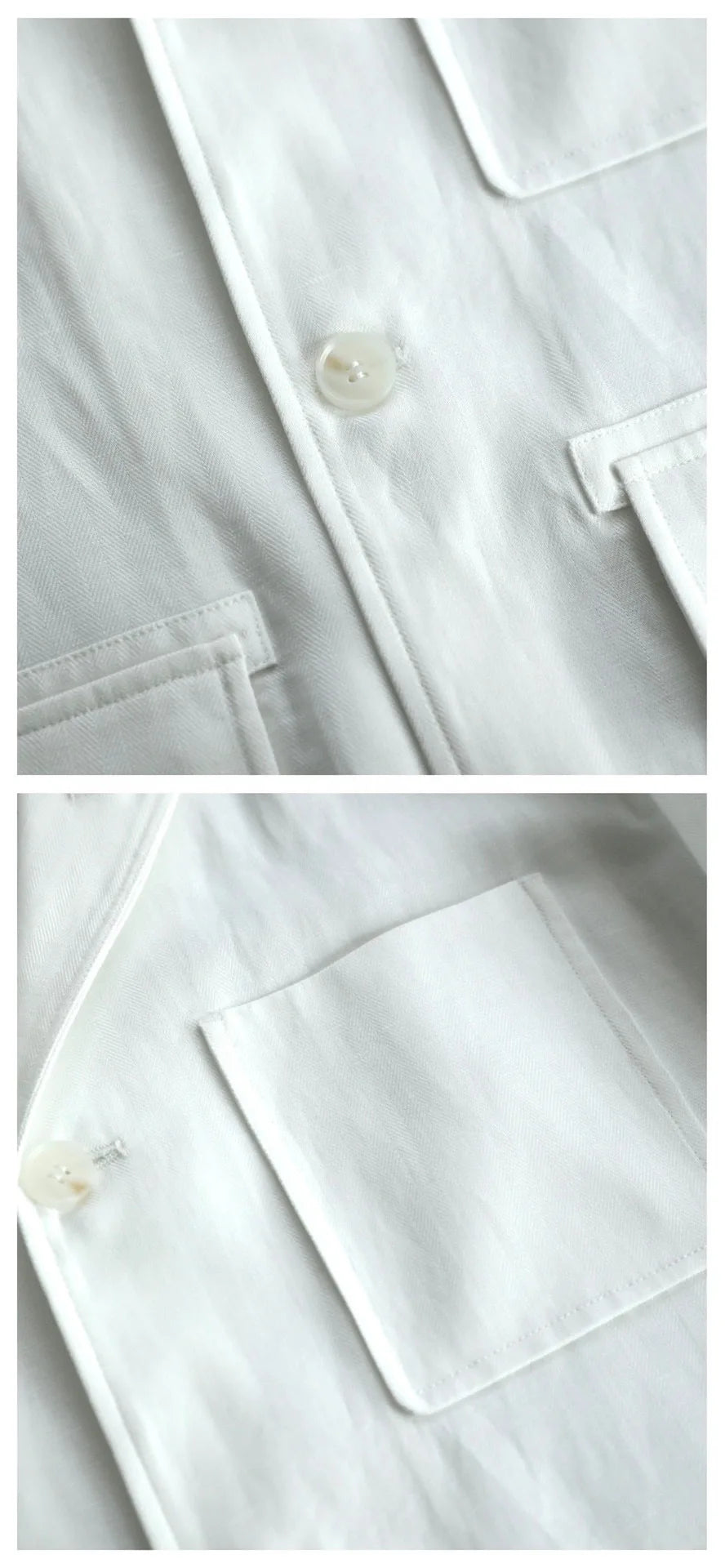 Low key old money style BC spring lyocell linen blend lapel jacket jacket