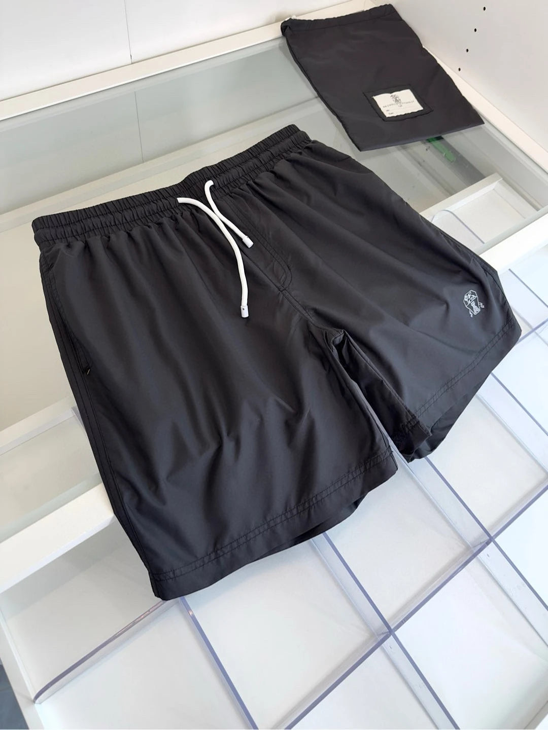 Italy BC men's summer new quick-drying breathable fashion casual old money style convenient gift bag casual beach shorts