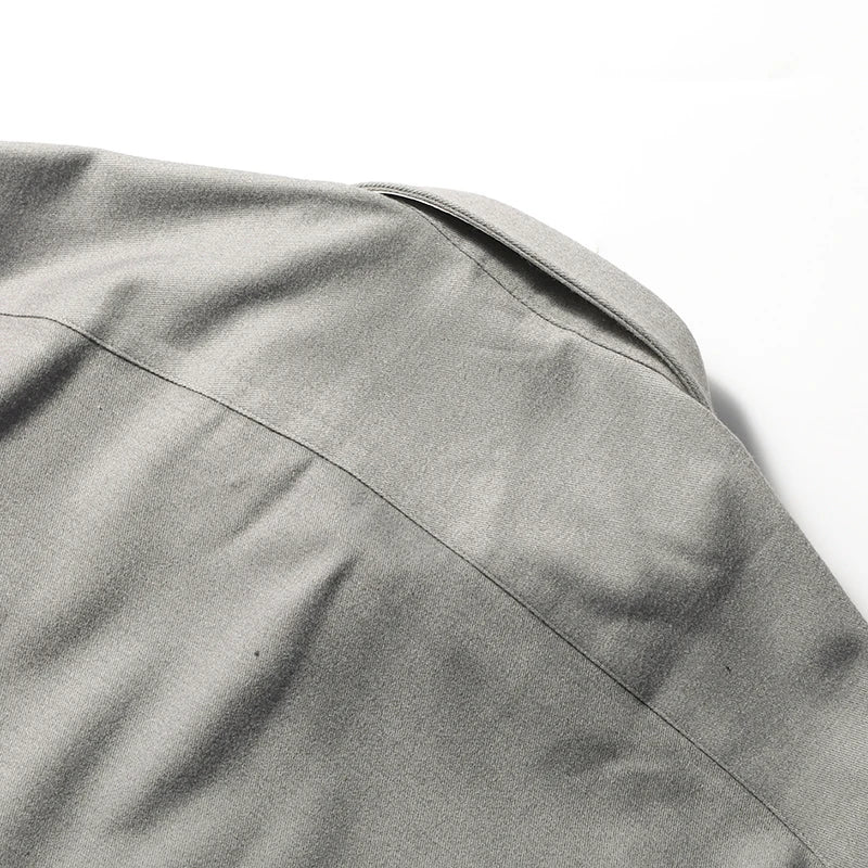 Tencel wool blend, autumn and winter fashion anti-wrinkle non-ironing long-sleeved shirt men's business casual shirt