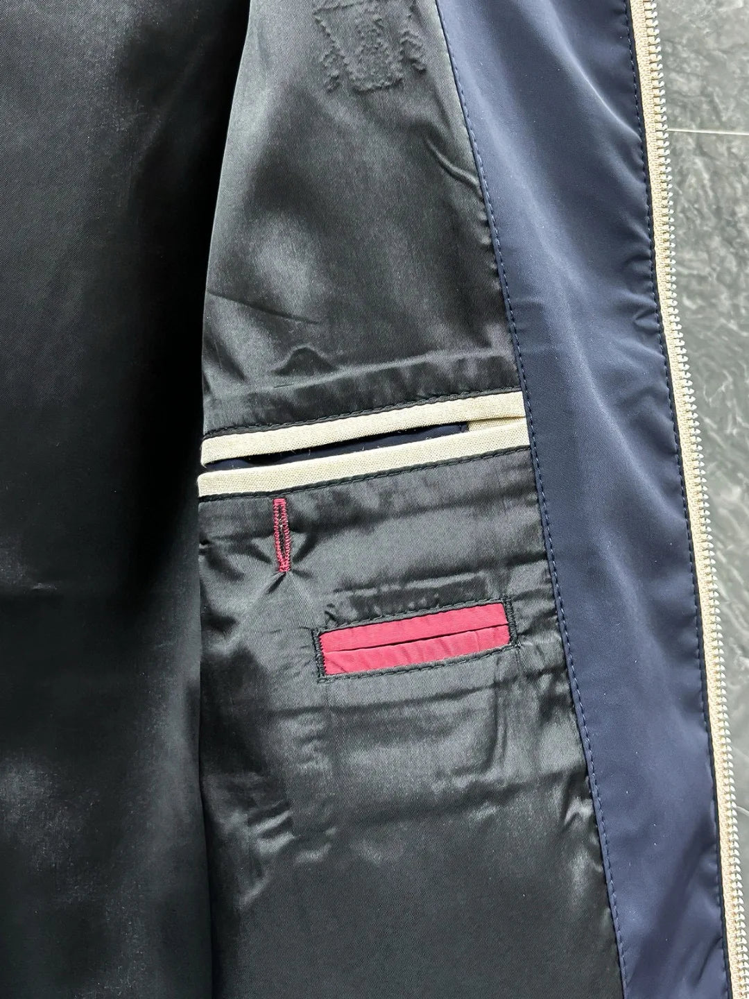 Italy BC old money style men's spring new woven trench coat simple fashion casual old money style jacket
