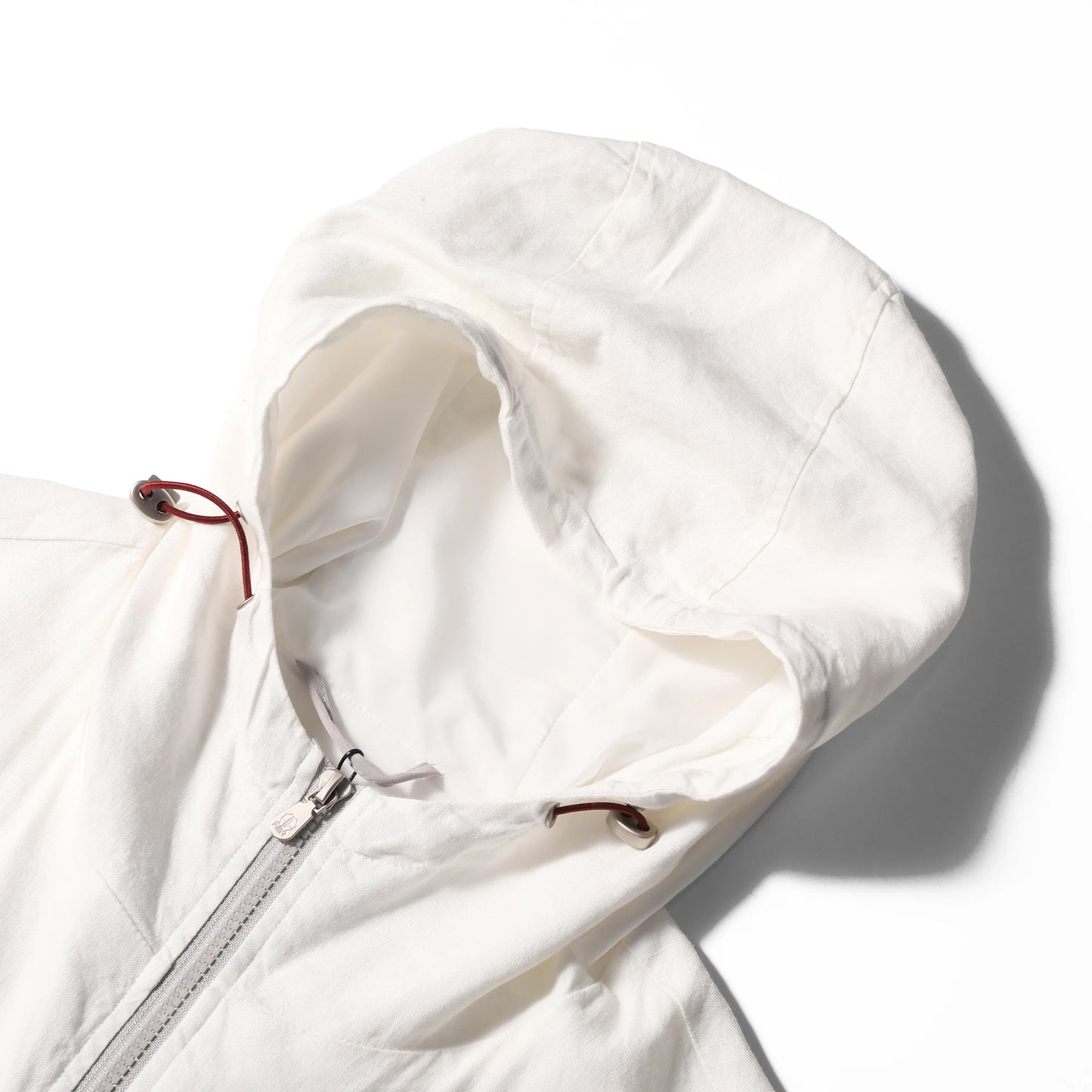 Spring and summer new men's high sense business leisure linen blend hooded jacket