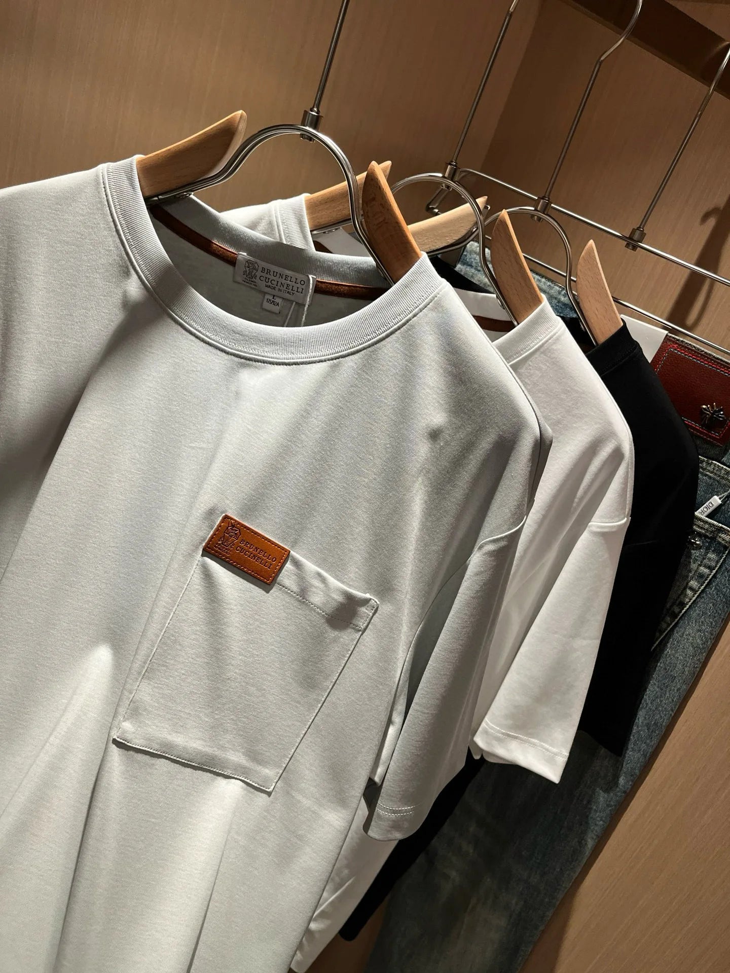 BC Men's Clothing 25 Summer New Cotton Sweat-absorbing Breathable Fashion Casual Old Money Wind Crew Neck Short Sleeve T-Shirt