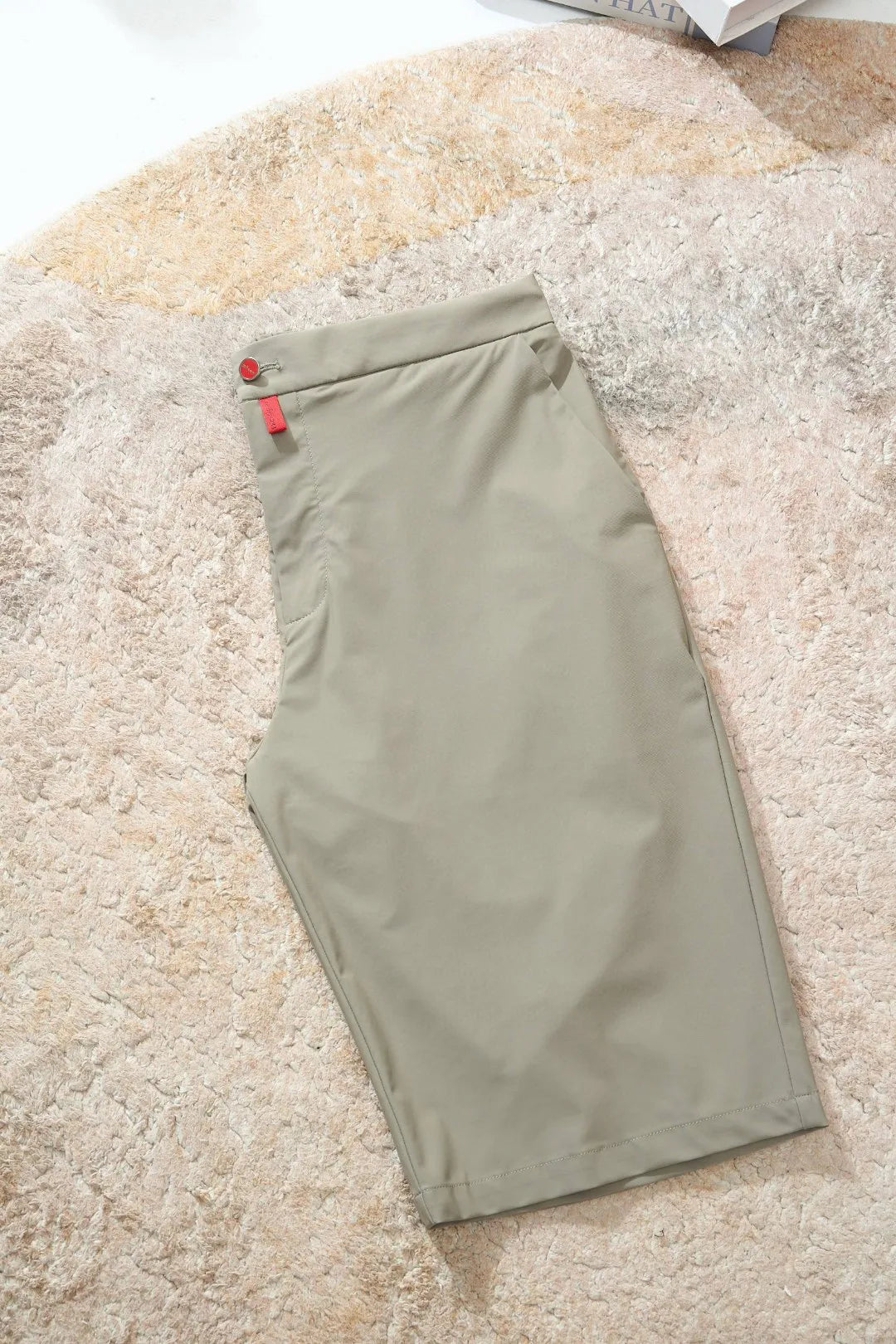 Italian Kiton old money style high version 25 summer six minute straight leg casual quick drying shorts