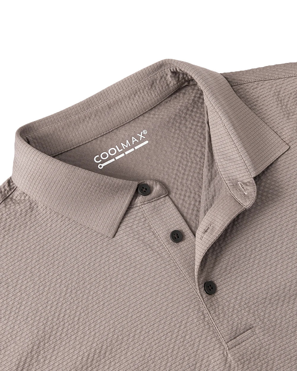 Coolmax Cool Sense Technology Summer New Business and Leisure Breathable Quick Drying Short Sleeve Anti Wrinkle Polo Shirt