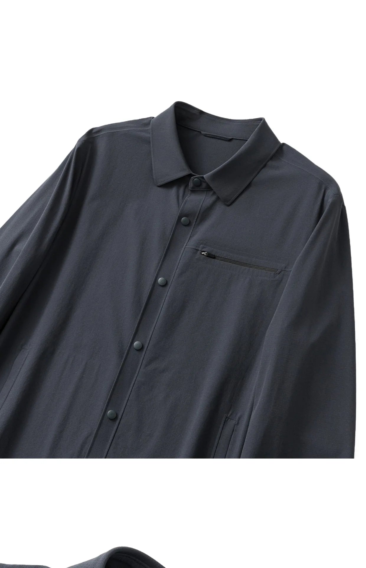 2025 Early Spring New Men's City Outdoor Commuter Business Casual Shirt Light and Thin Jacket