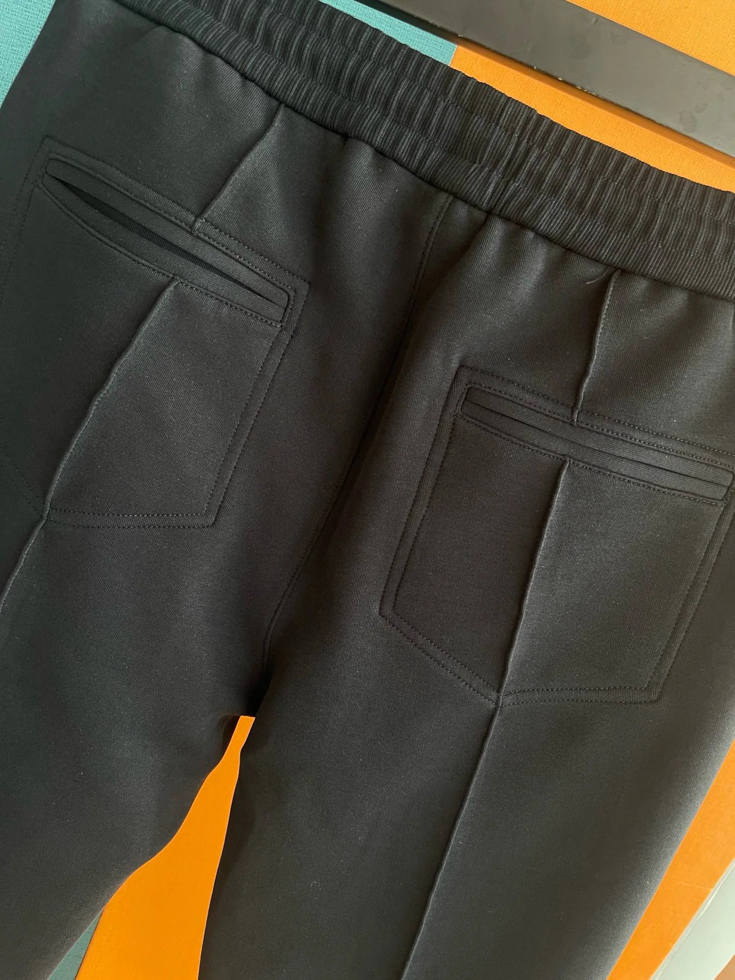 Italy BC old money style men's summer new Tencel space cotton sweatpants solid color business casual pants