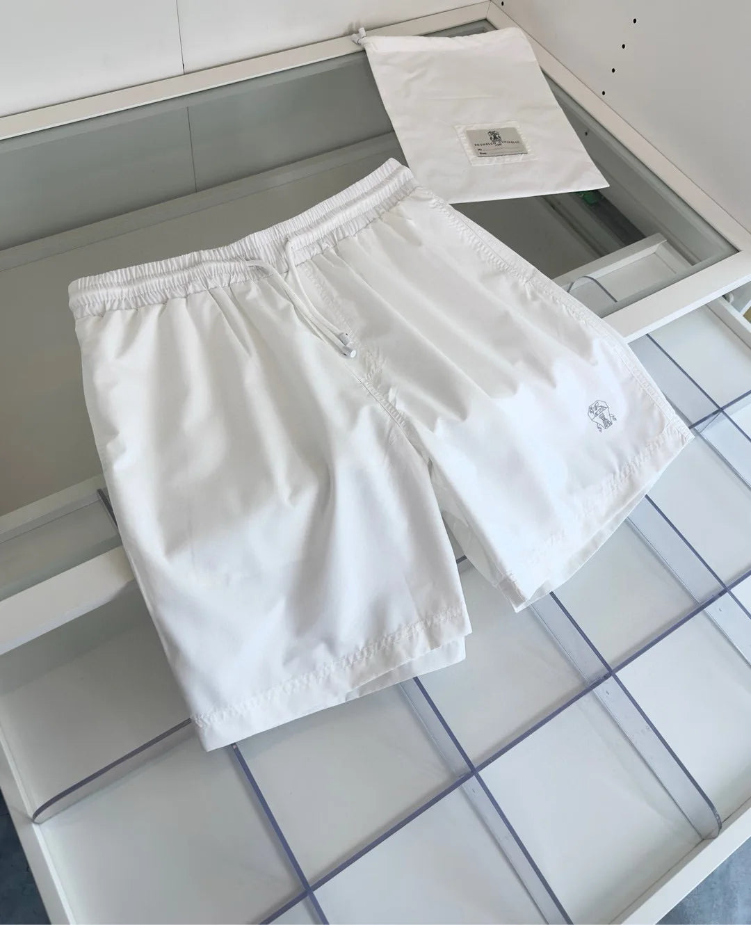 Italy BC men's summer new quick-drying breathable fashion casual old money style convenient gift bag casual beach shorts