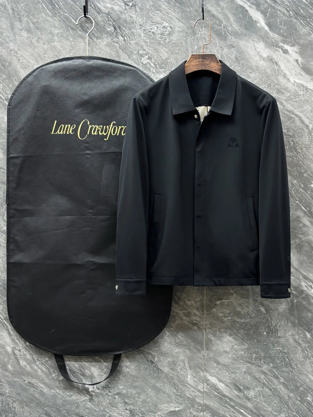 Italian LP old money style men's spring new woven trench coat simple fashion casual old money style jacket