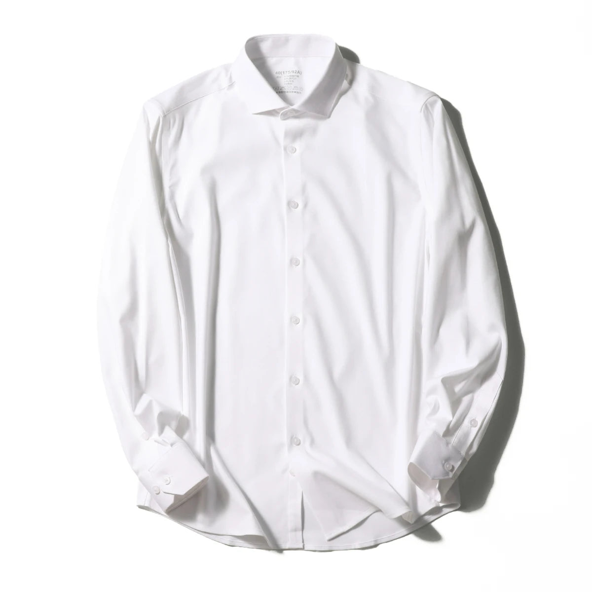 Premium old money style, spring and autumn new modal wool blended long-sleeved shirt business casual shirt
