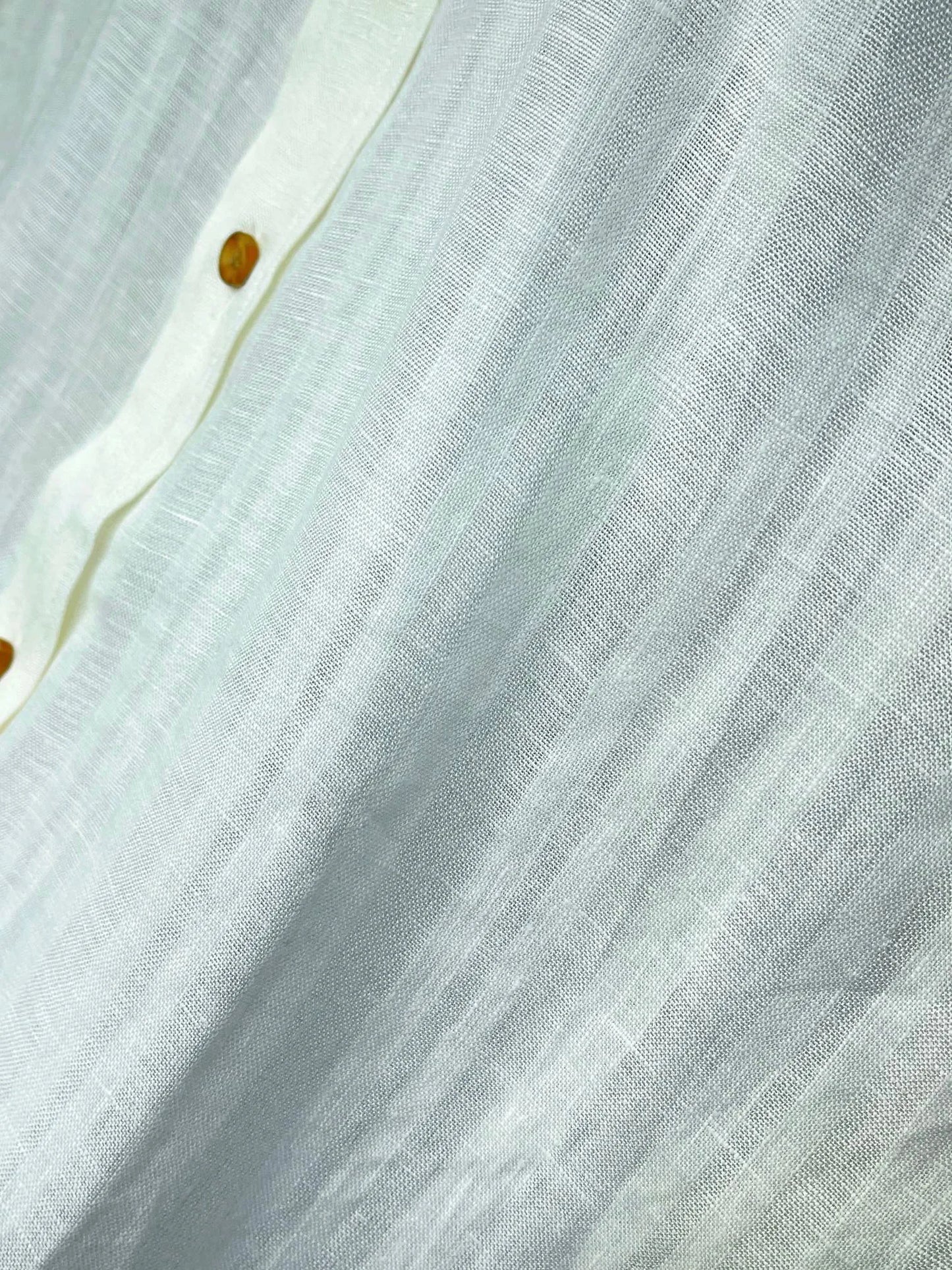 Elegant and low-key, breathable sunscreen linen fabric comfortable cotton long-sleeved loose shirt