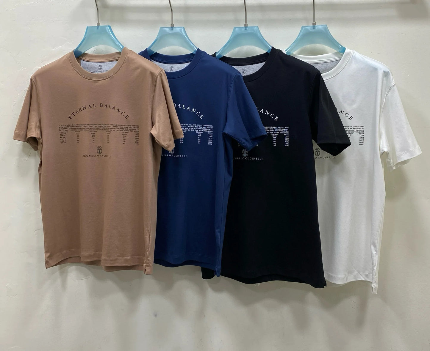 Italian BC men's clothing, summer new long-staple cotton breathable simple fashion casual round neck short-sleeved T-shirt