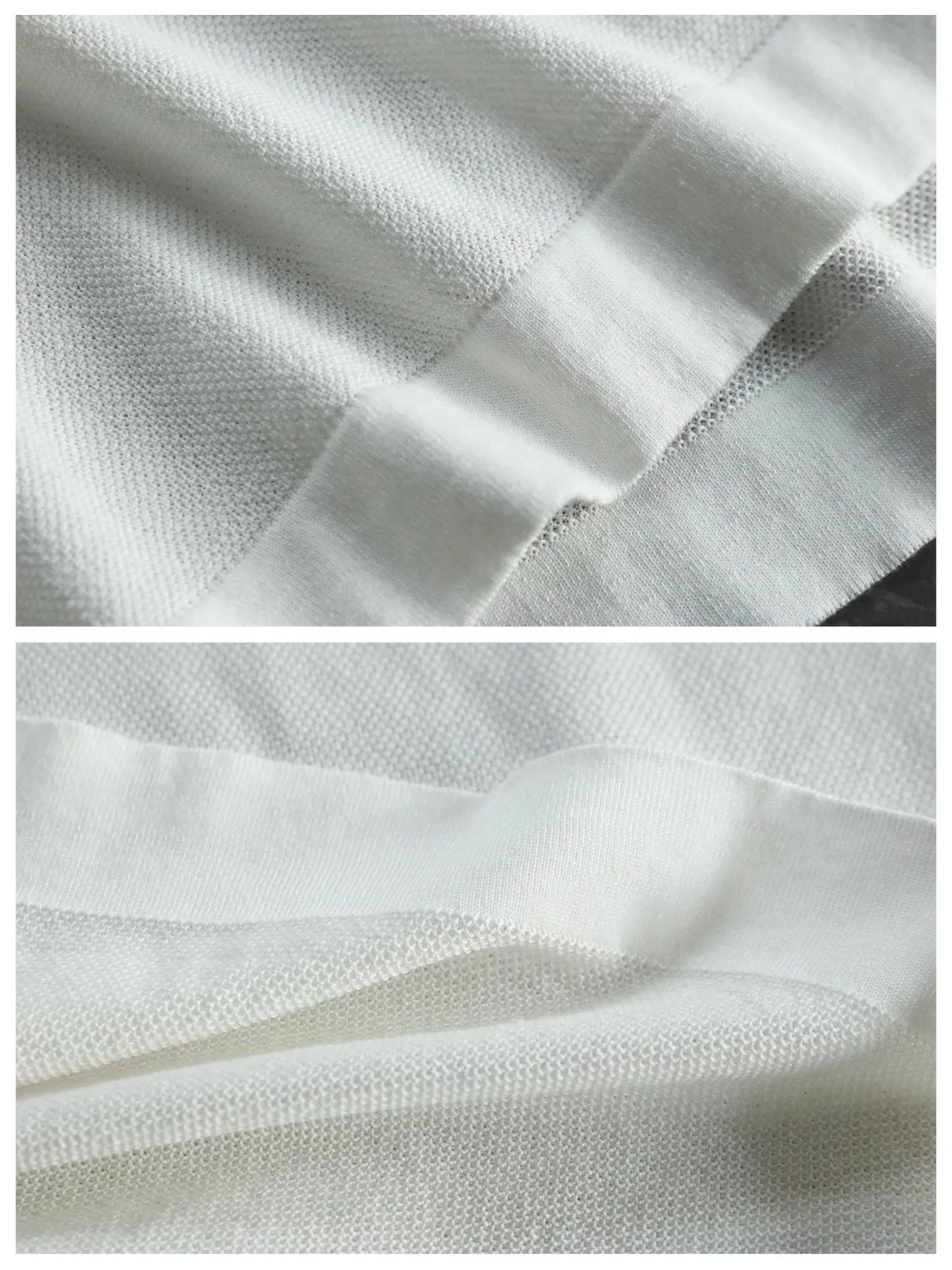 High-luxury business commuting, Lyocell + mulberry silk, simple elastic knitted casual lapel short-sleeved polo shirt