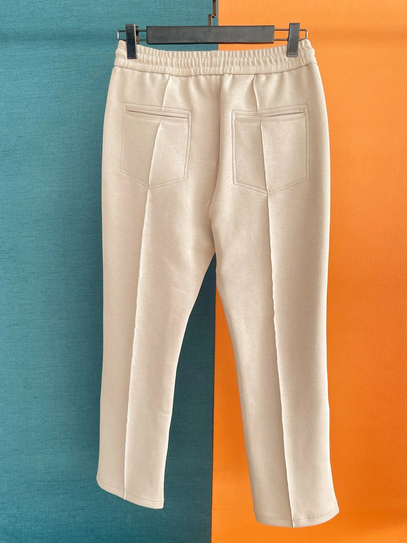Italy BC old money style men's summer new Tencel space cotton sweatpants solid color business casual pants
