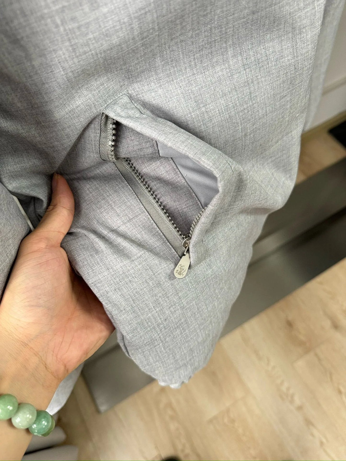 Italian BC men's autumn and winter new fashion casual thick warm stand collar hooded cotton coat thick jacket